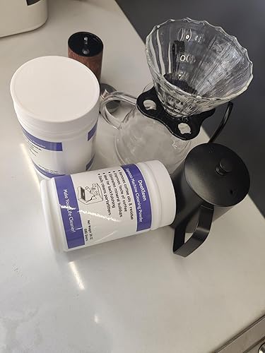 Miniatura 8 de Polvo de limpieza para máquina de café espresso, 24 onzas, 23.99 oz, ideal para enjuague, elimina aceites y residuos, inodoro, mejora el sabor del
