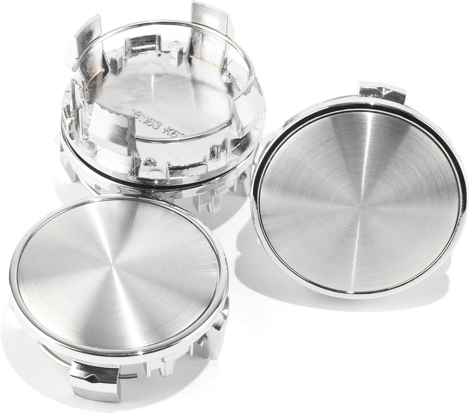 4Pcs 62mm(2.44in) Wheel Center Caps Wheel Rims Replacement PT385-30071 Chrome Hub Caps, Matrix Avalon Corolla Priu RAV4 Avanza Rim Caps OD:62mm(2.44in) ID:55.5mm(2.19in)