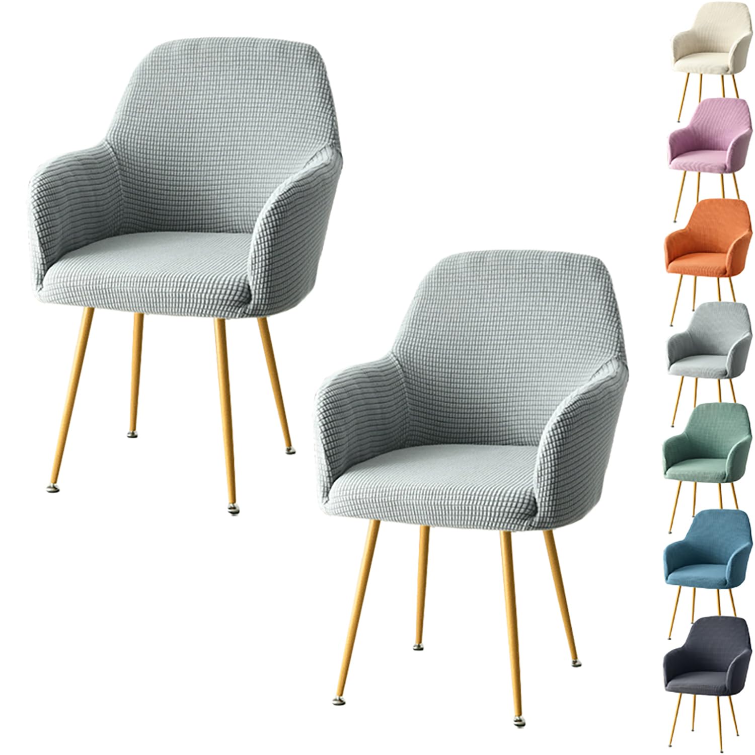 Housse de chaise incurvée idéale pour sublimer vos tables de salle à manger et buffets d'hôtel