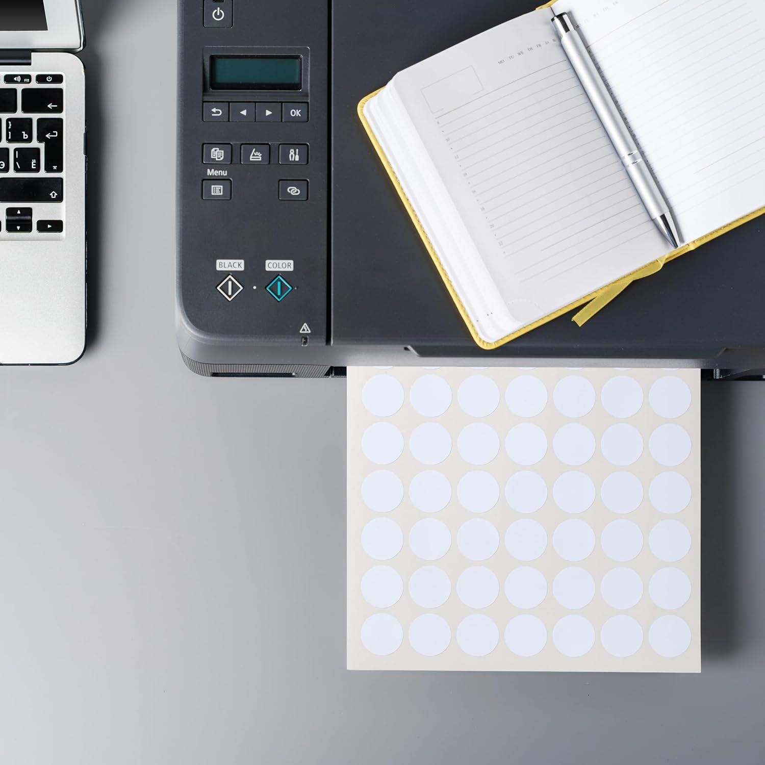 Waterproof Essential Oil Labels, 315 Circles, 1 Inch Diameter, Oil Proof, Highly Durable Blank Stickers - Image 3