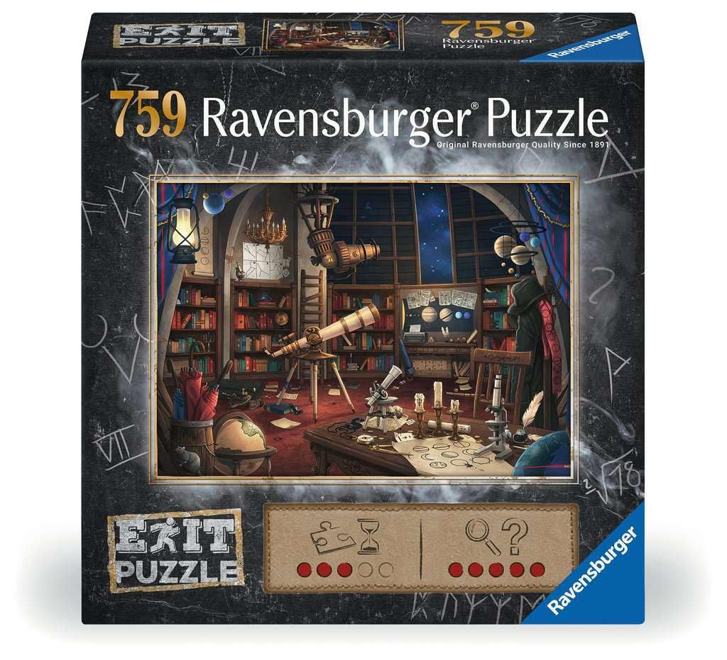 Ravensburger Exit Puzzle – Space Observatory 759Pc Mystery Jigsaw Puzzle