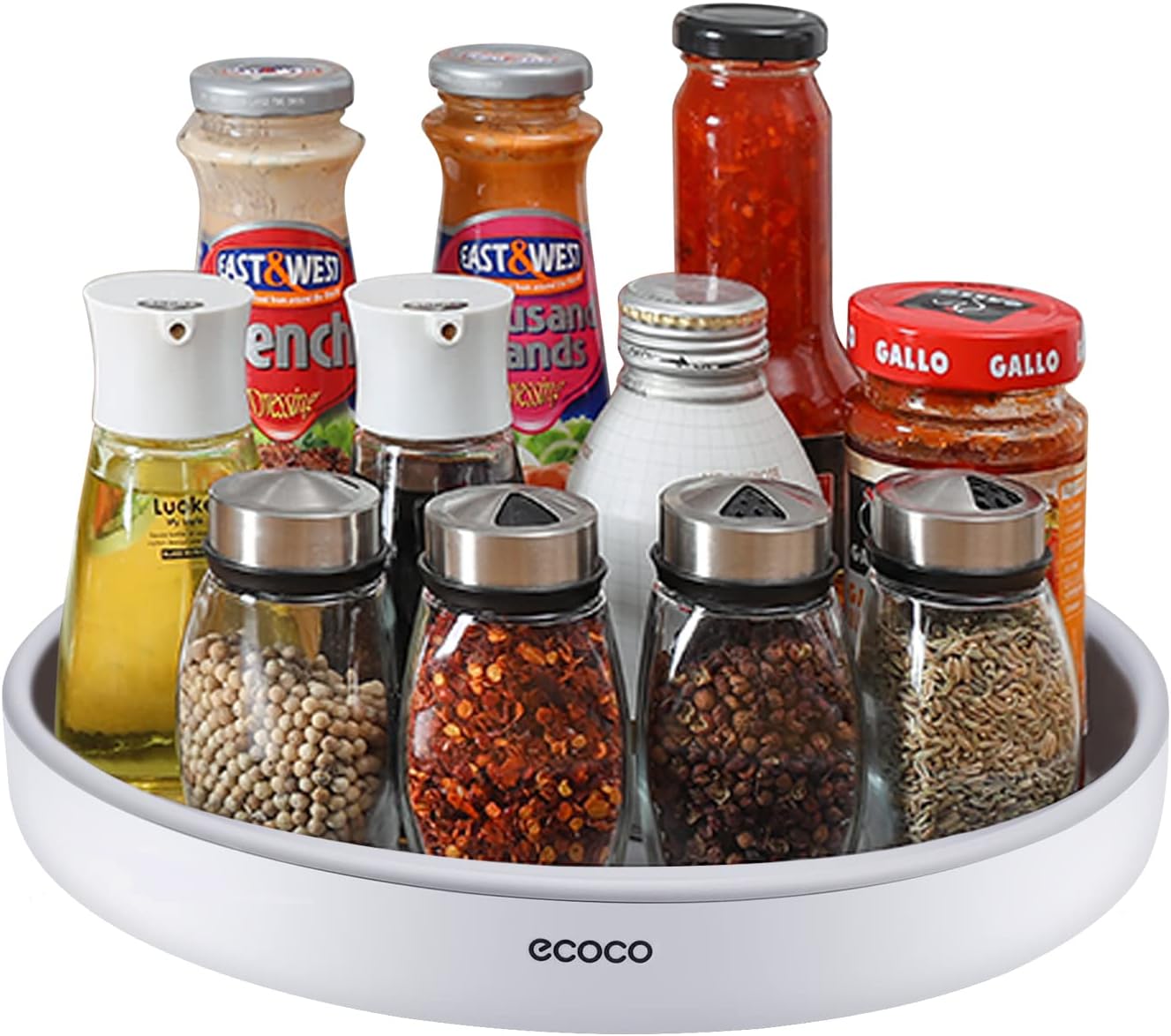 Turntable Cupboard Organizer, Large Spice Kitchen Turntable Diameter
