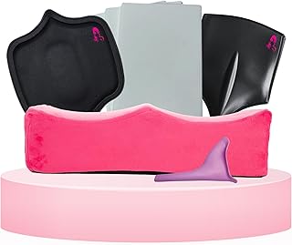 BBL Pillow After Surgery, Booty Pillow Butt Cushion with Abdominal Board Post Surgery, Lipo Foams Post Surgery with Lumbar Support, Lipo Foam Pads (Pink)