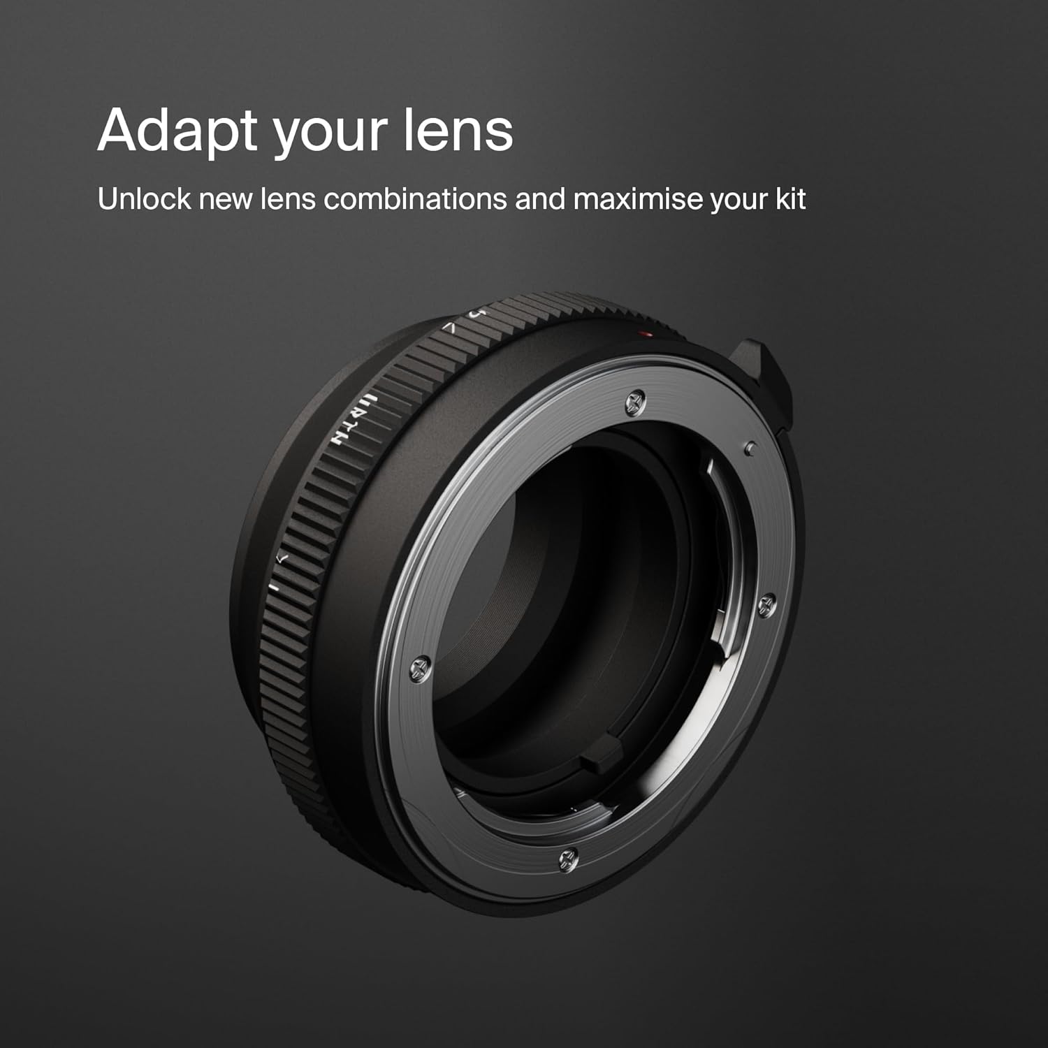Urth Lens Mount Adapter: Compatible for Nikon F (G-Type) Lens to Micro Four Thirds (M4/3) Camera Body