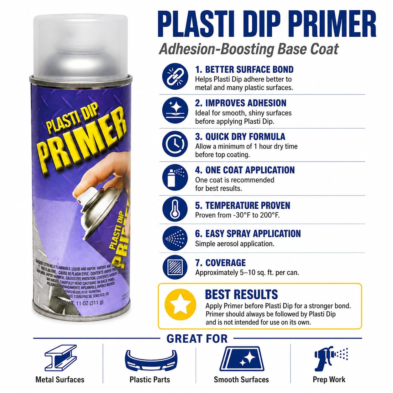 Plasti Dip Spray Primer L'Originale Americano