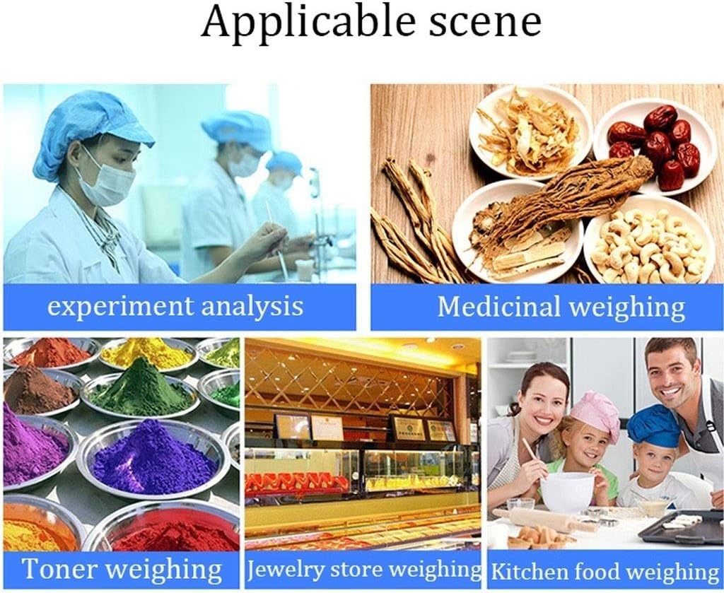 High Precision Lab Scale Electronic Balance Counting Scientific Gram for Laboratory Jewelry Industrial Business Weighing