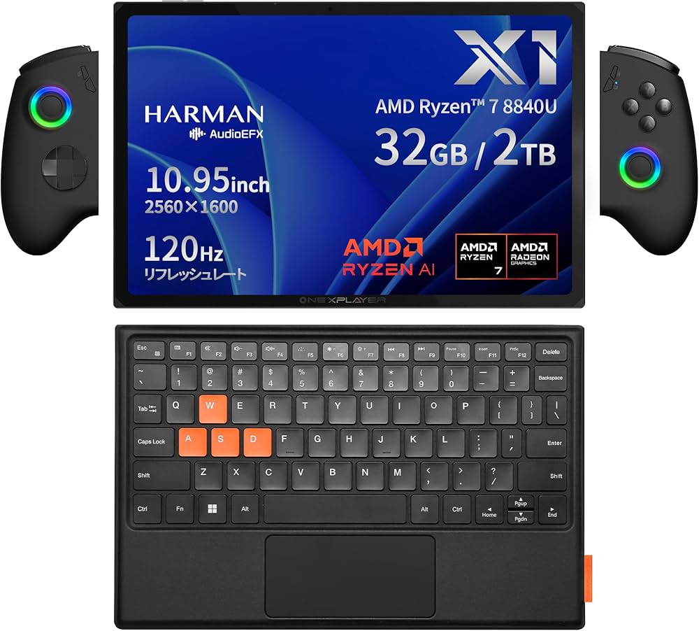 Amazon.co.jp: ONEXPLAYER X1 3in1PC（ゲーミングPC/ノートPC