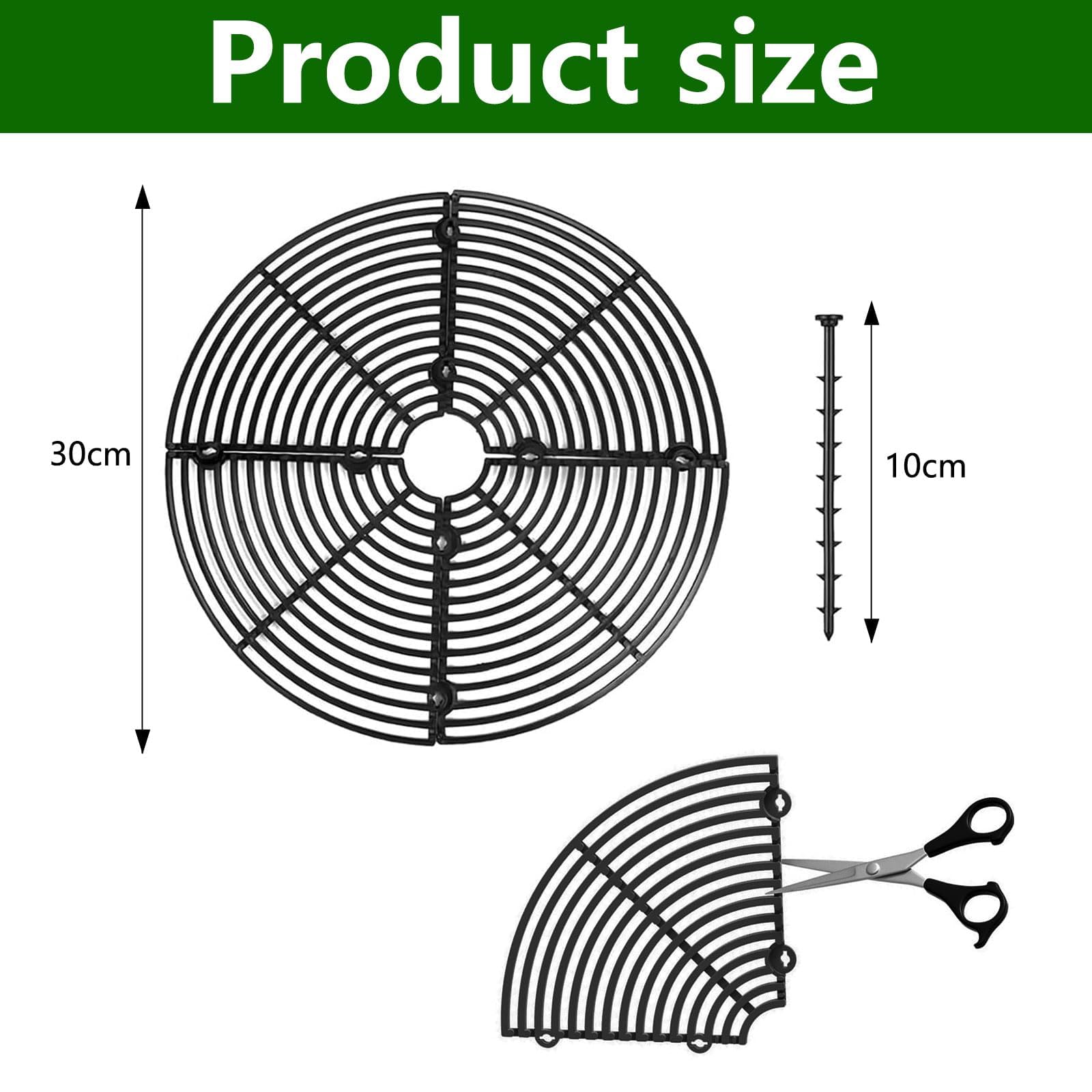 GVSS Cat Plant Protection Grid Round 30 cm, Cat Plant Protection - Image 2