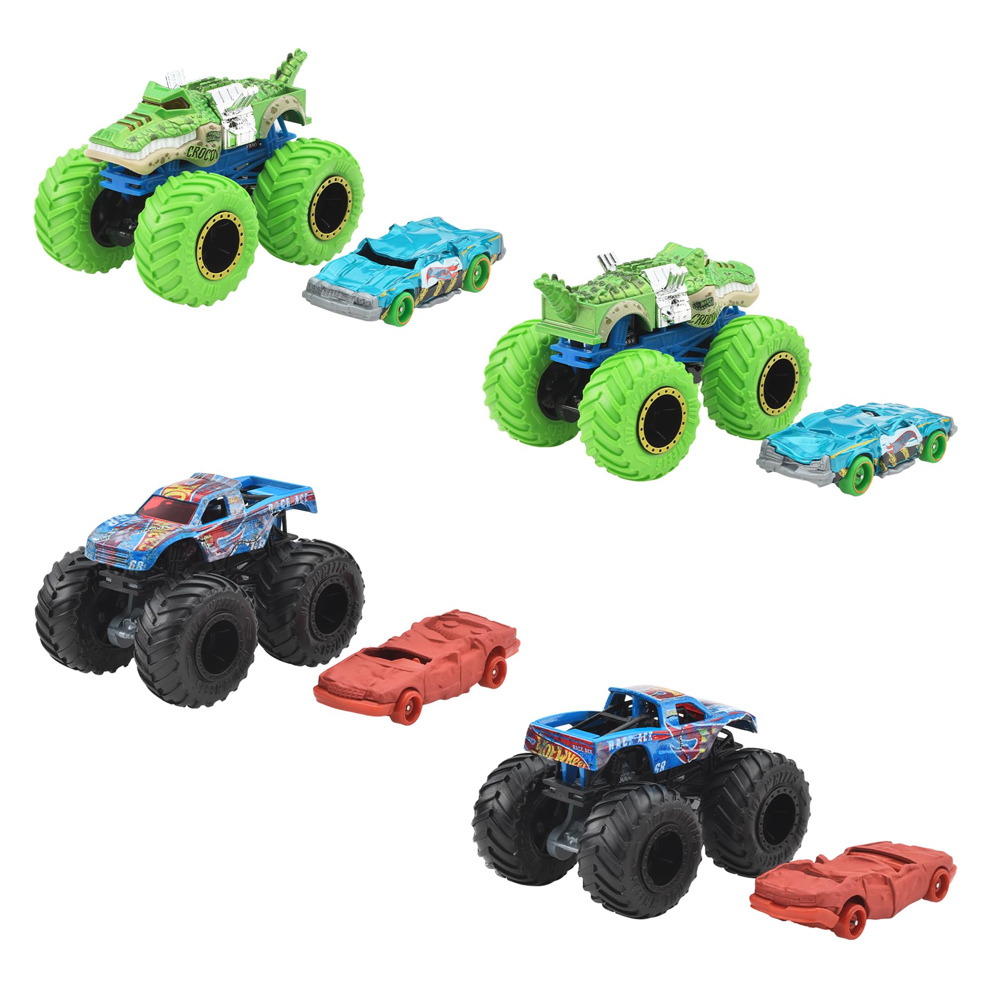 Amazon | ホットウィール(Hot Wheels) モンスタートラック + ダイ