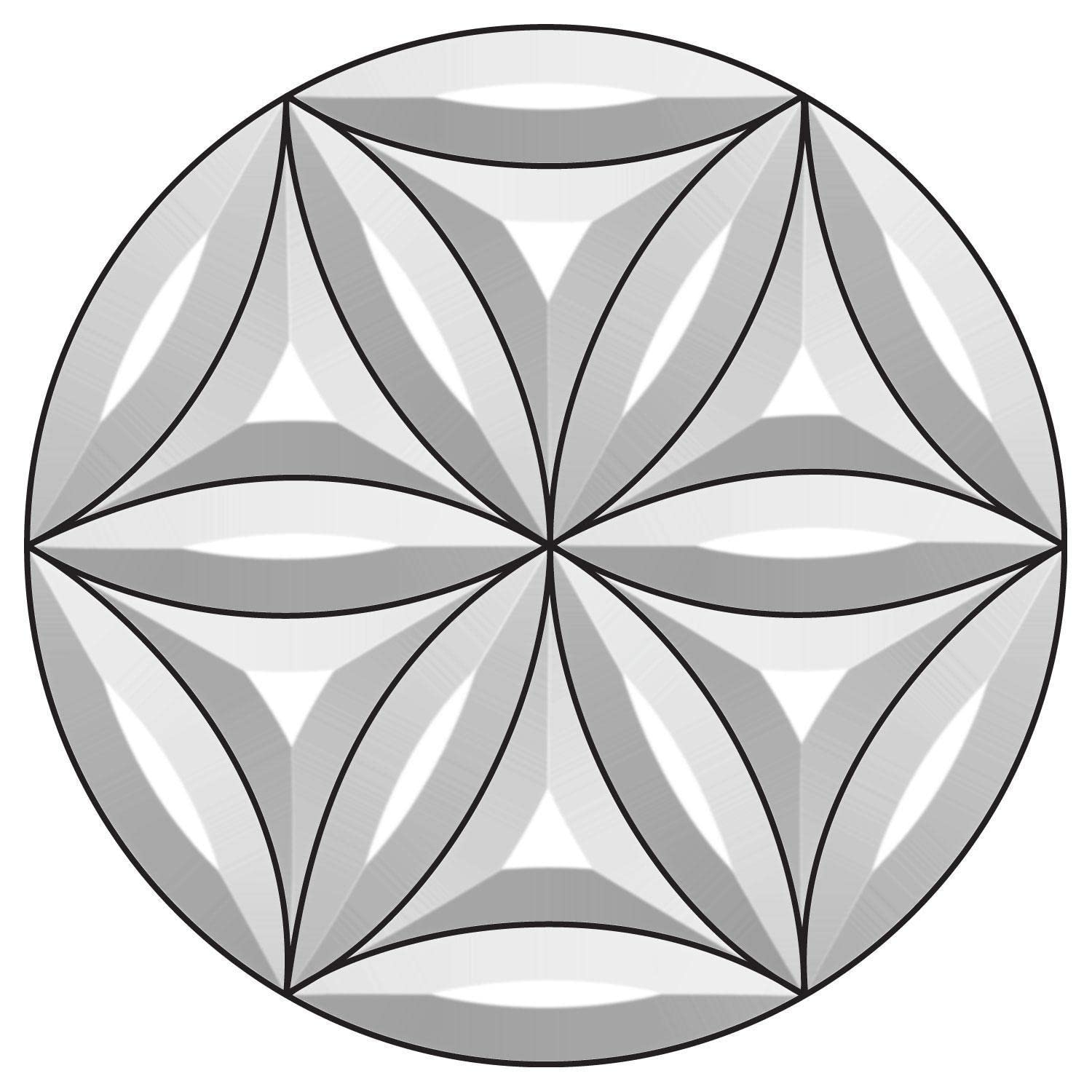 Kaleidoscope Bevel Cluster