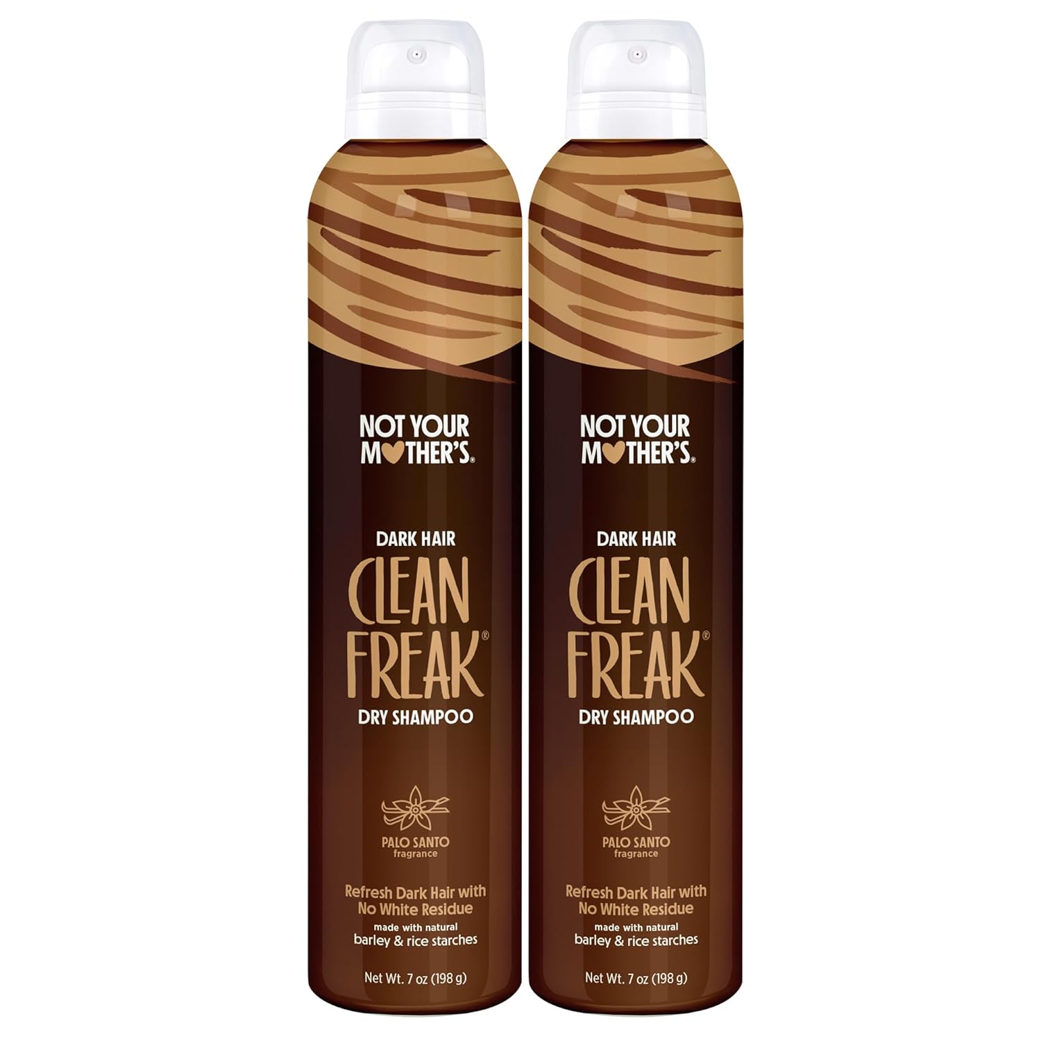 Not Your Mother's Clean Freak Dark Hair Dry Shampoo (2Pack