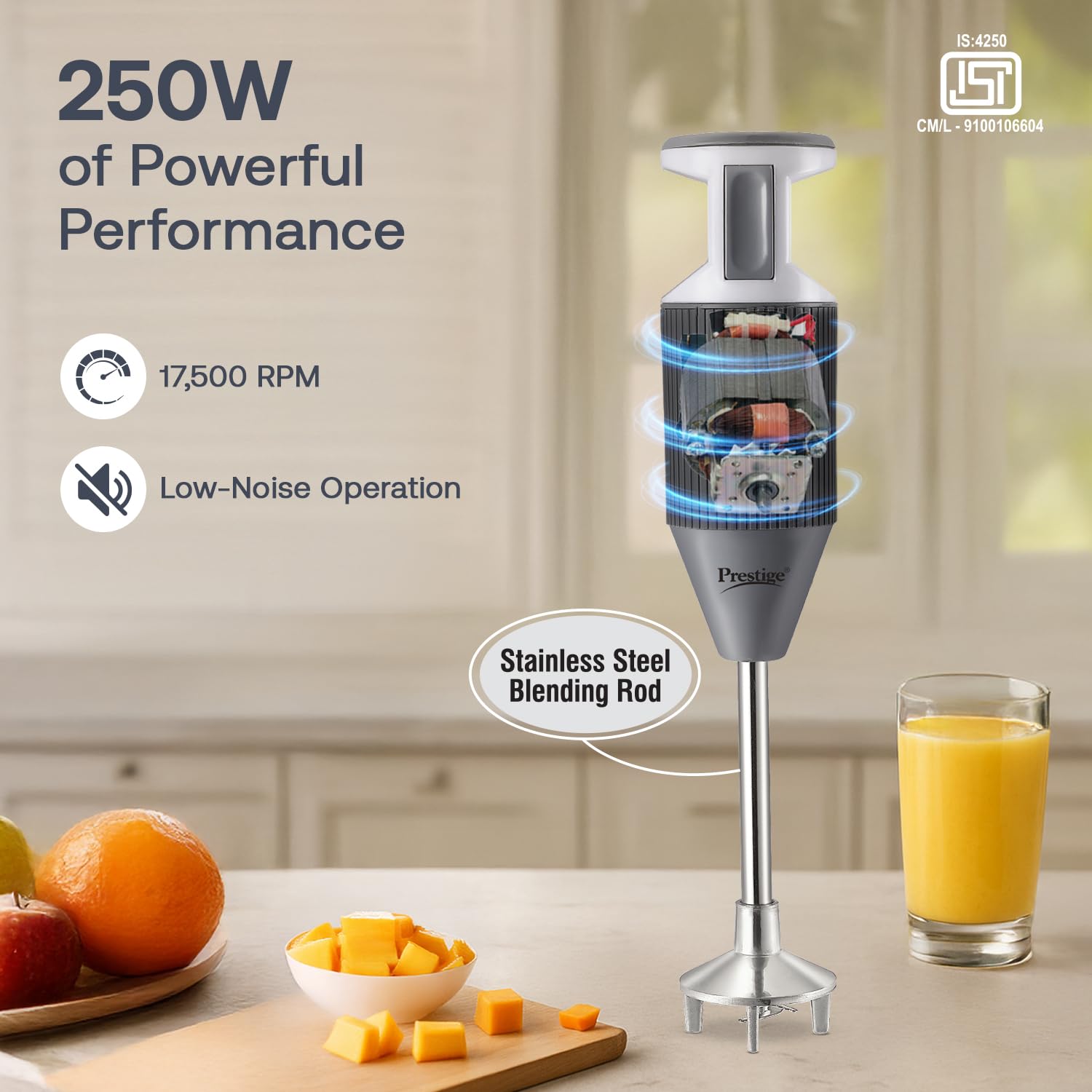 Prestige Hand Blender - Powerful & Versatile -3