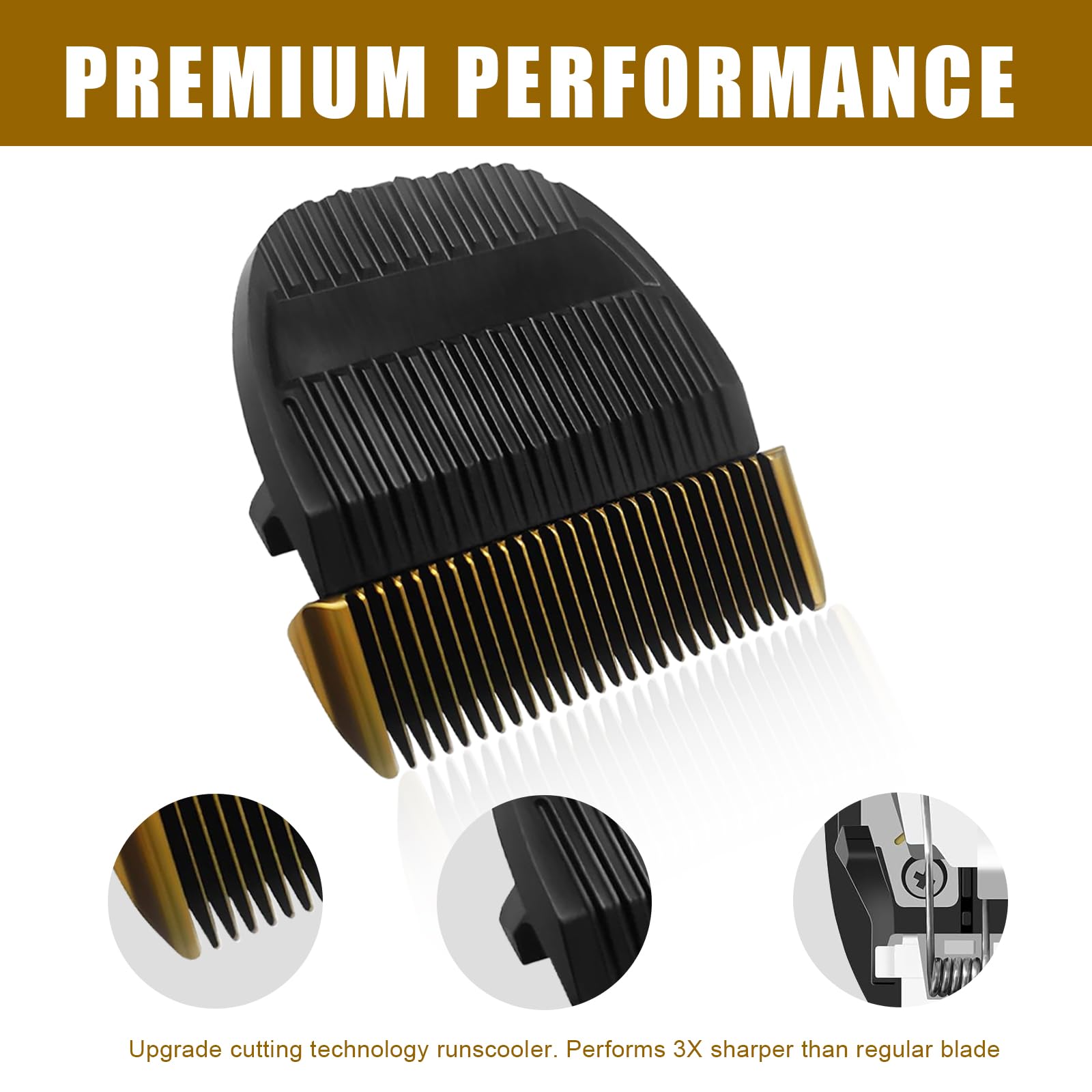 Ersatzklingen für Panasonic WER9902 ER-GP80 ER1611 ER1512 ER1511 ER1510 ER1610 ER160 ER153 ER152 ER151 (3 Stück)