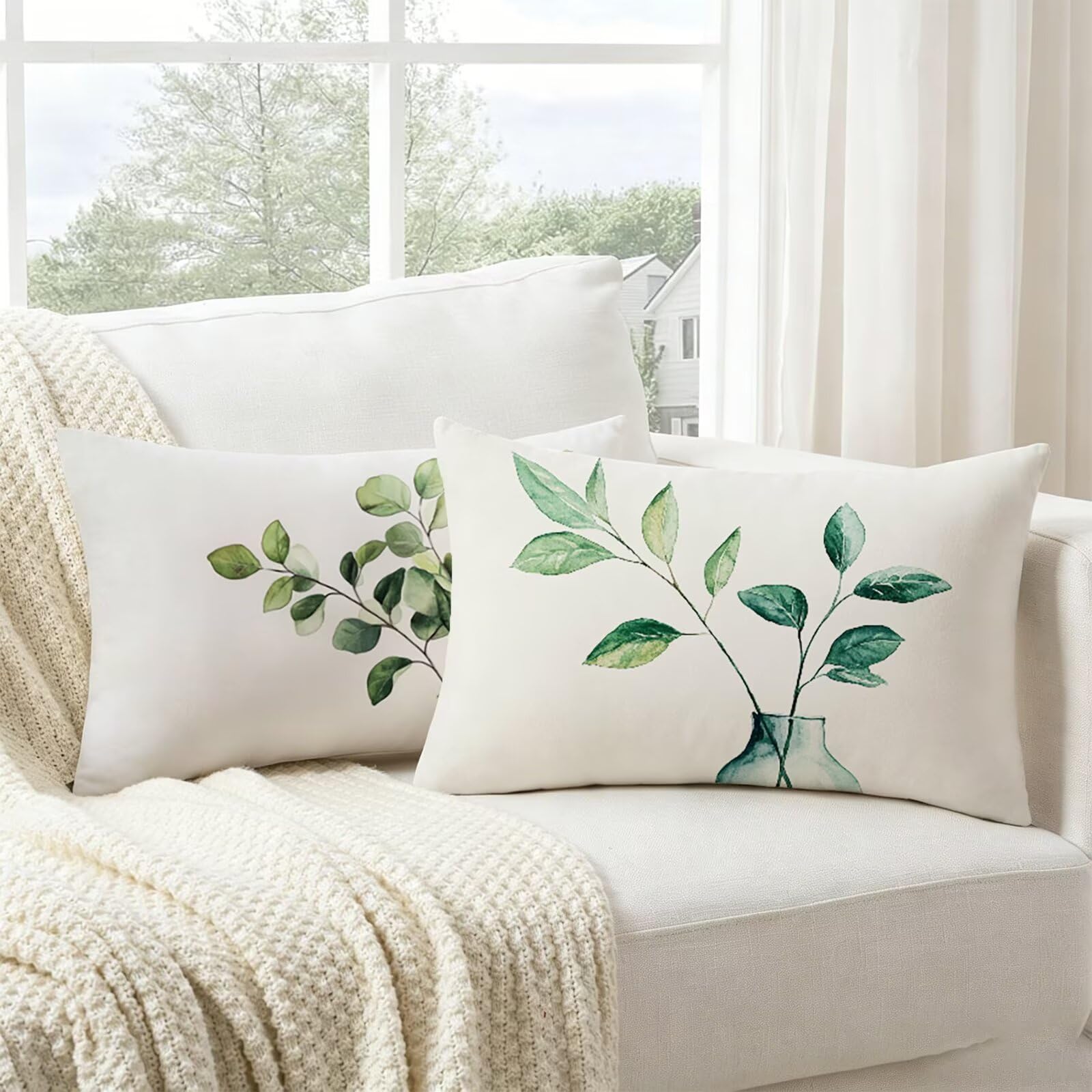 Coussin extérieur imperméable pour canapé et terrasse de jardin cosy