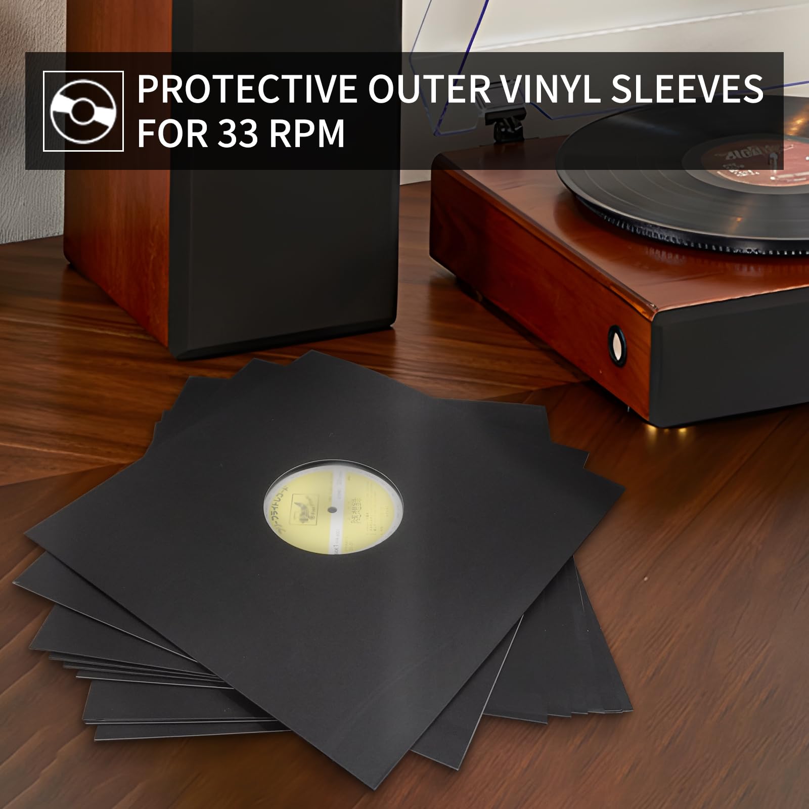 10PCS 12 Inches Vinyl Record Jackets