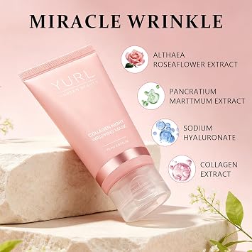 Collagen Night Wrapping Mask, Collagen NightWrapping Peel-Off Mask,2.53 Fl