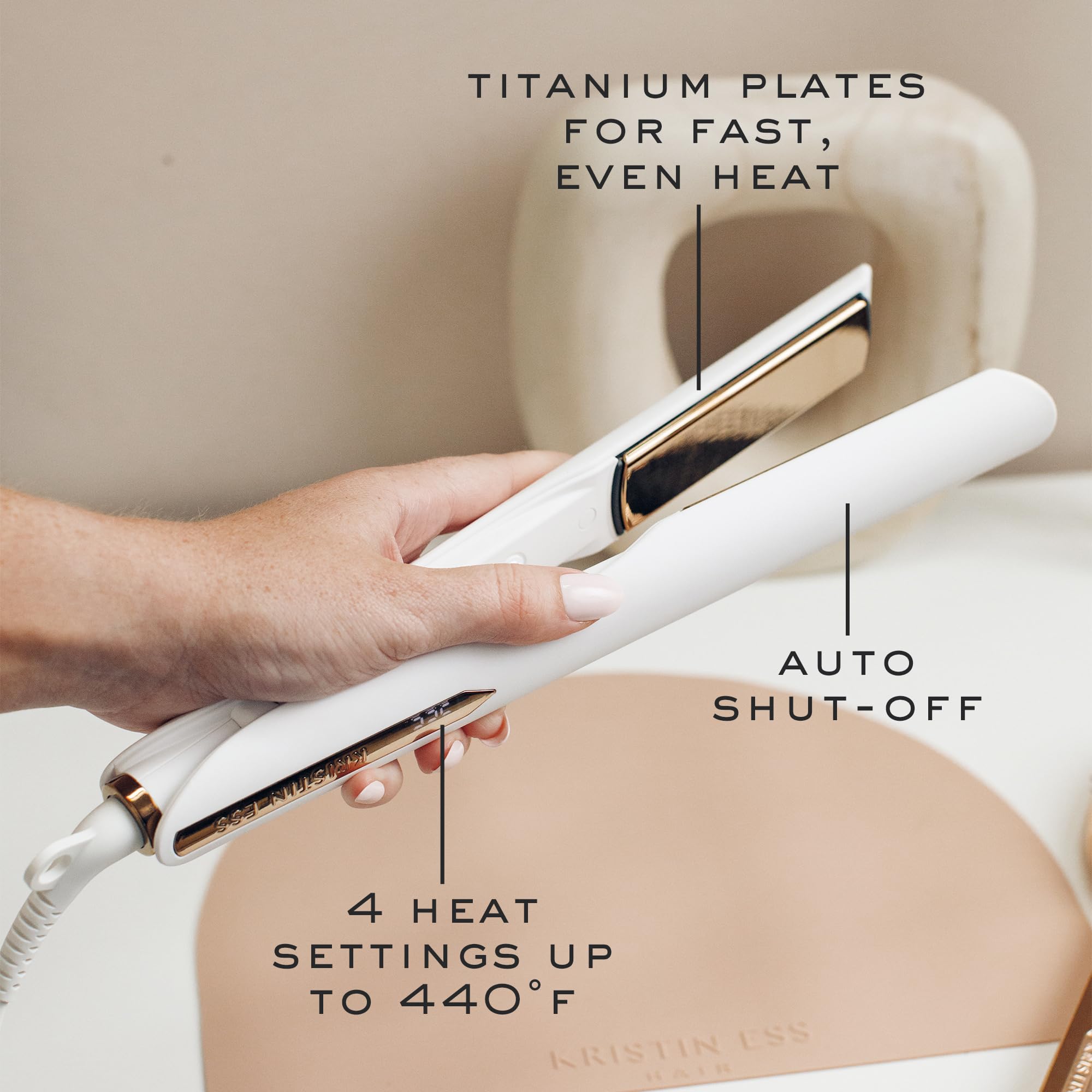 Amazon.com : Kristin Ess 3-in-One Professional Titanium Hair