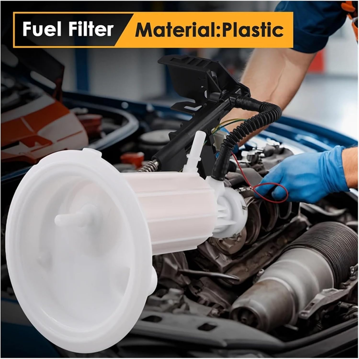 16117373470 Car Engine Fuel Injection Fuel Pump Assembly Compatible With BMW E60 E61 E63 E64 16146765826 16146765843 0580314539