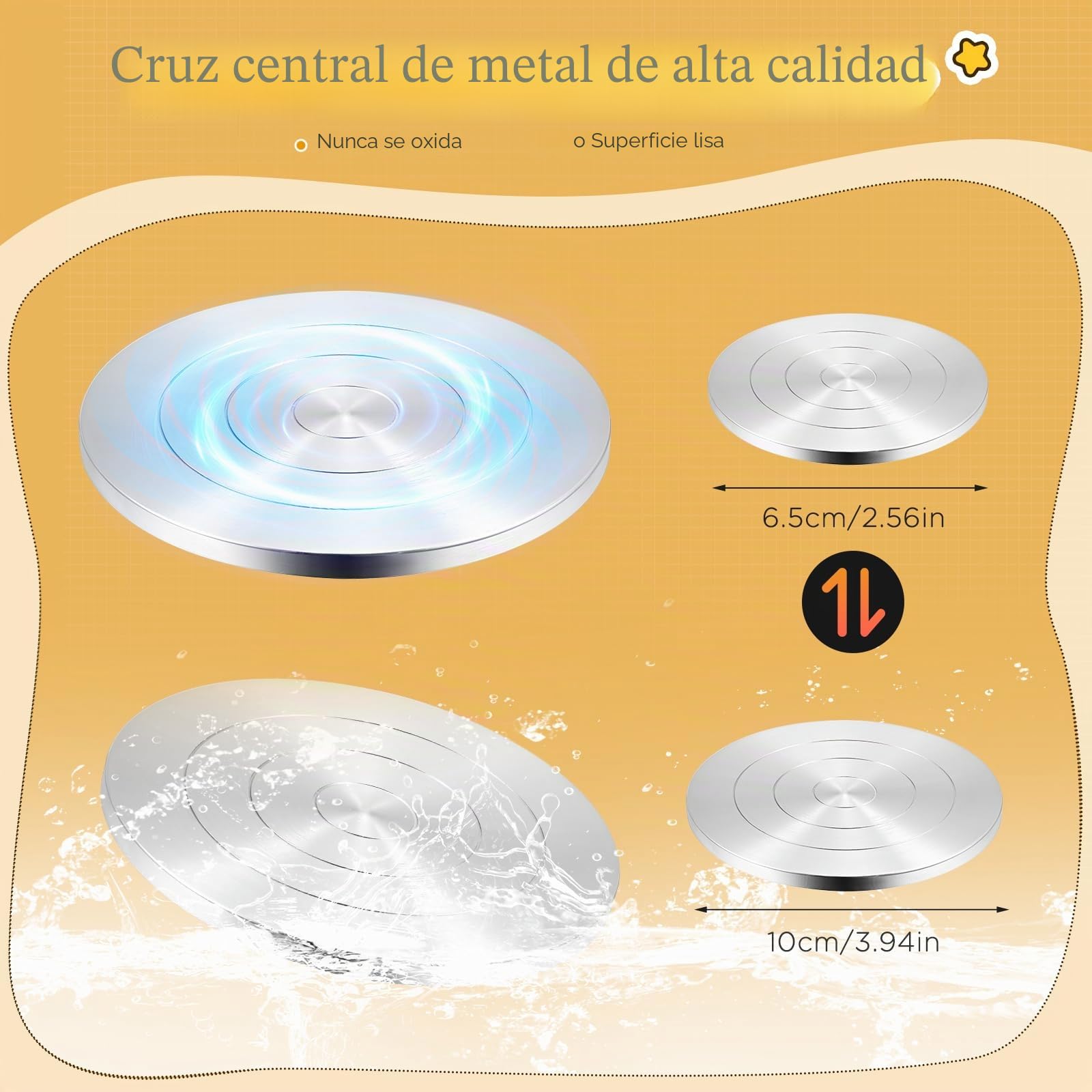 Mini Rueda de Cerámica, Couleeur 2000RPM y 10/6.5CM Mini Máquina de Alfarería Eléctrica, Kit Ceramica de Velocidad Estable y Ajustable con Cubeta Extraíble y Herramientas para Talleres de Bricolaje