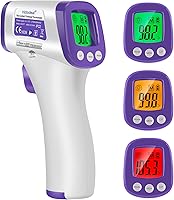 Infrared Forehead Thermometer, Non-Contact Forehead Thermometer for Adults, Kids, Baby, Accurate Instant Readings No...