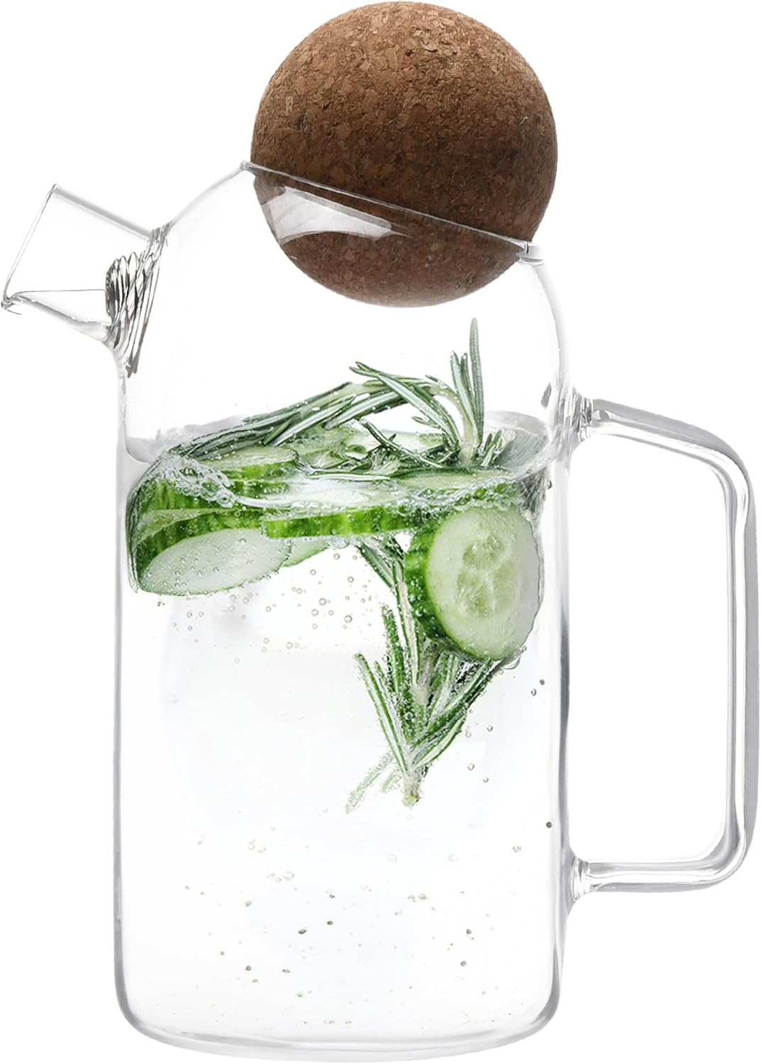 glass pitcher, 25 oz