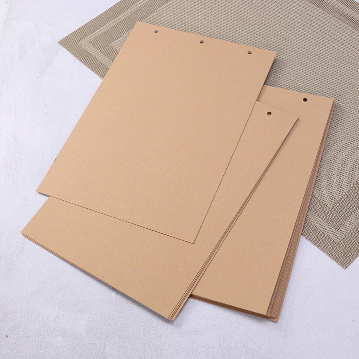 Double-Sided 15 Sheets Paper Refill Pages 10 Inches Scrapbook Photo Album Supplies
