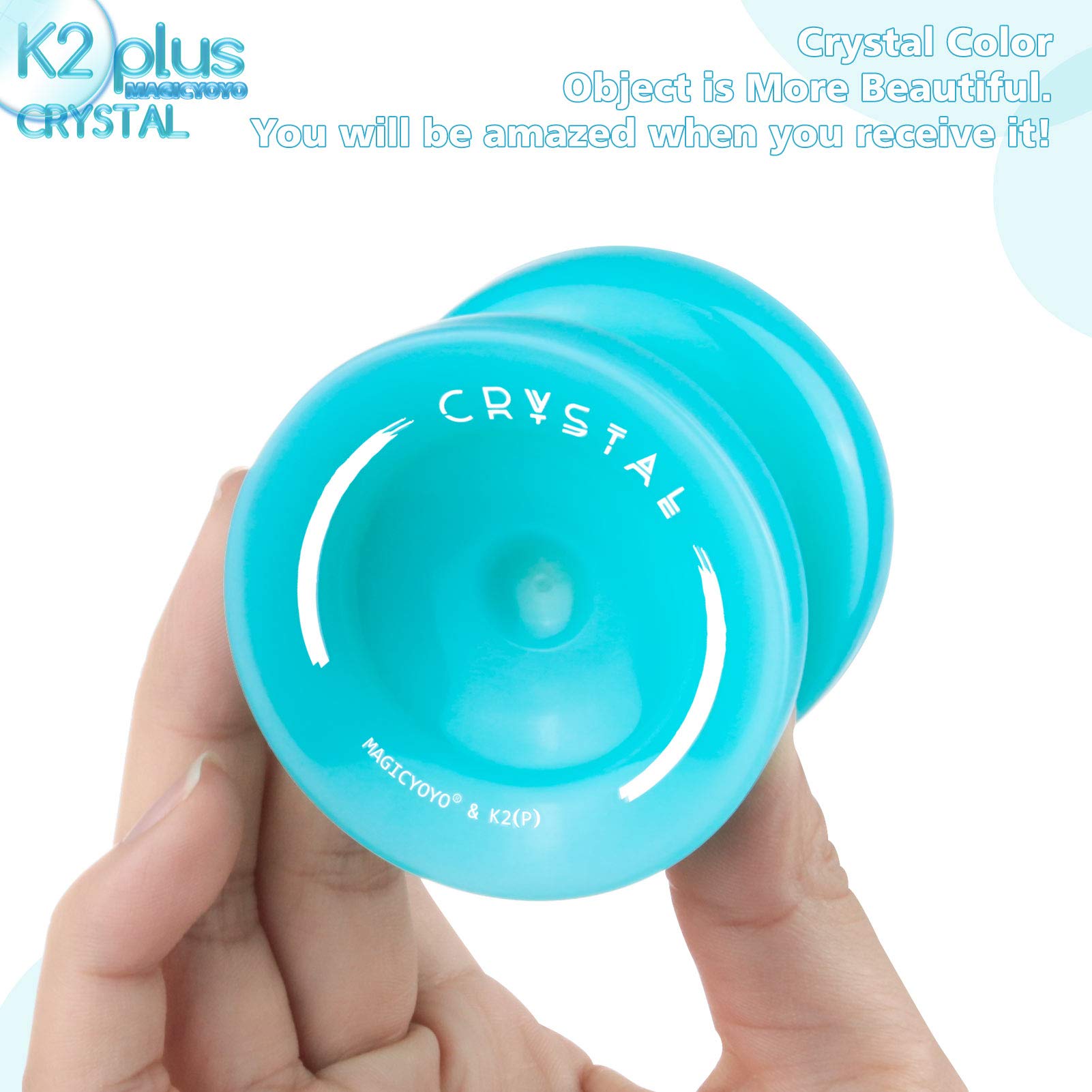 Buy YOSTAR Yoyo K2 Plus Crystal Yoyo for Kids, Responsive Yoyo for
