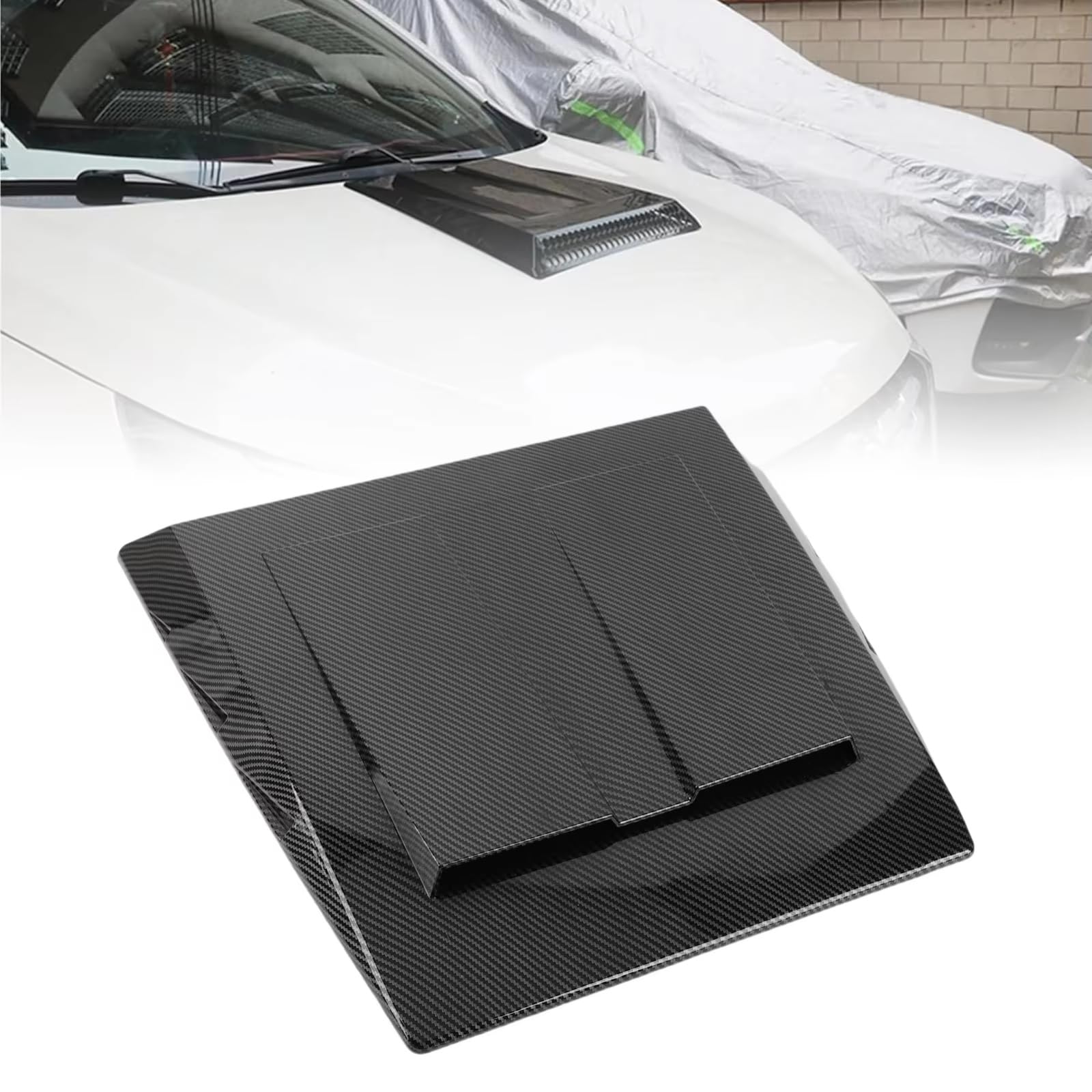 Presa Aria Cofano Tuning Modanatura Cofano Auto Decorativa Copertura Presa D’Aria Personalizzazione Veicolo Accessori Esterni Parti Tuning