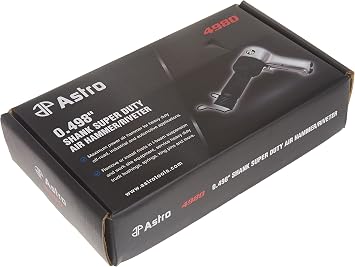 Astro Pneumatic Tool 4980 0.498 Shank Super Duty Air Hammer/Riveter