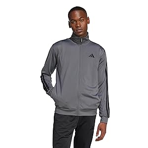 adidas Men's 3-Stripes Tricot Track Top