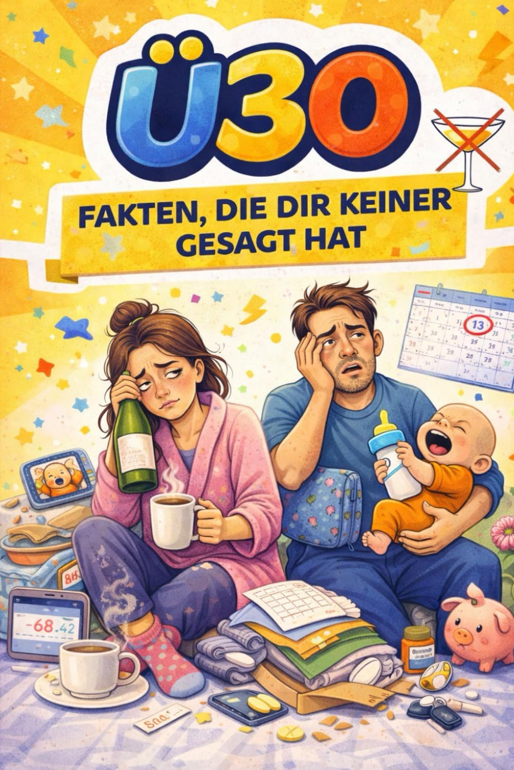 Ü30 – Fakten, die dir keiner gesagt hat: 100 ehrliche Wahrheiten über Alltag, Müdigkeit, Verantwortung und das echte Erwachsenenleben