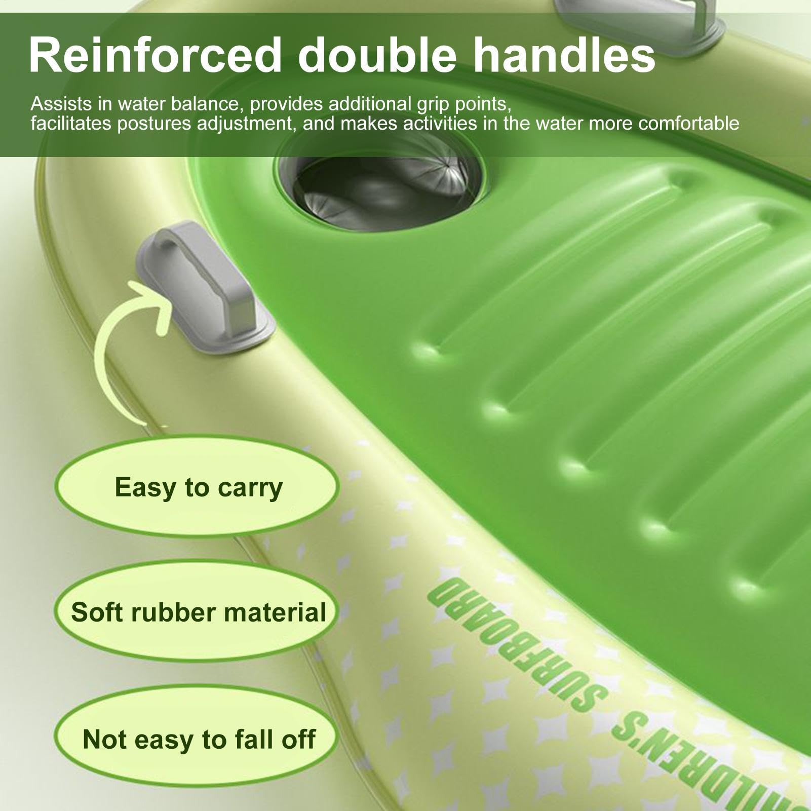 Planches De Bodyboard Gonflables Épais Portable Ergonomique