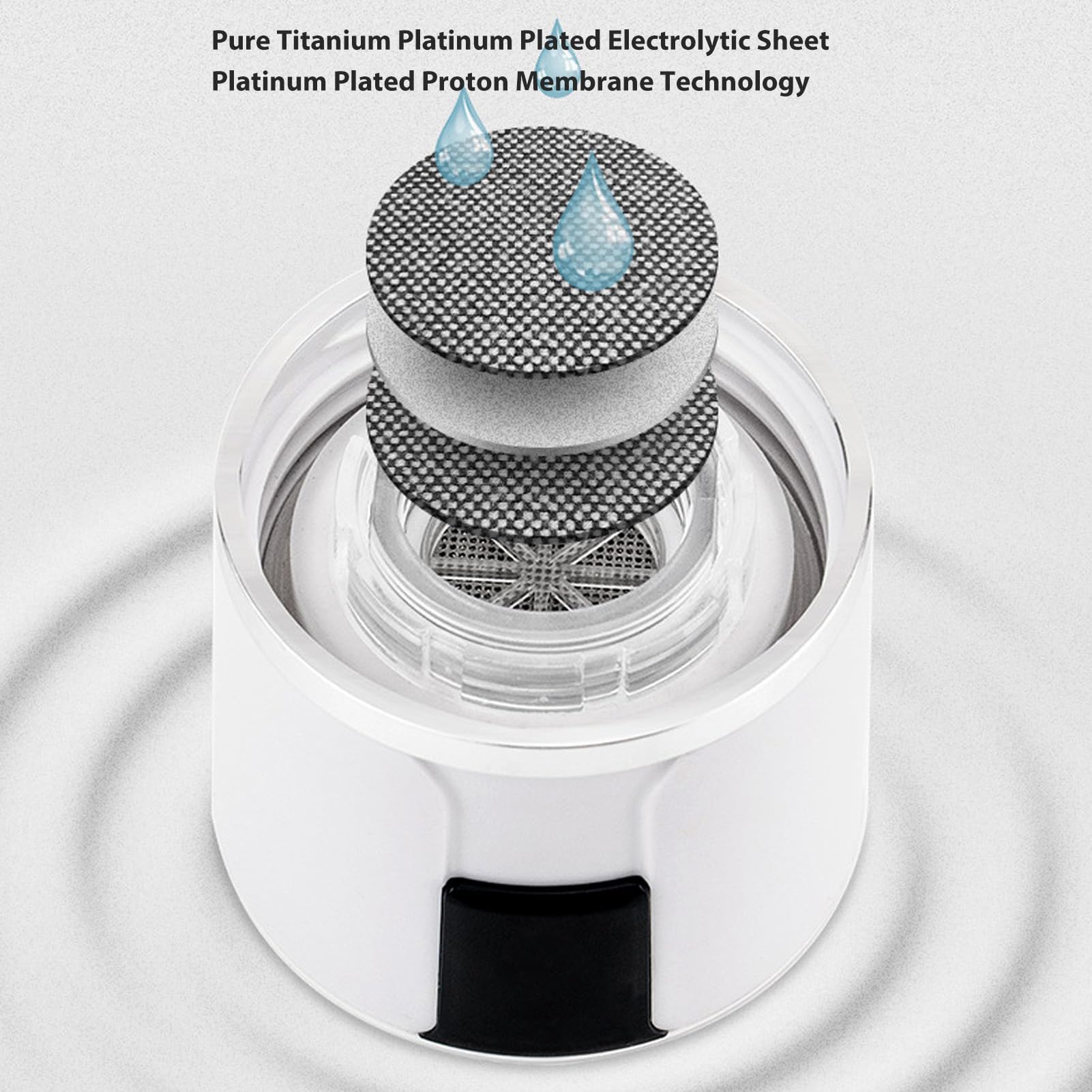 Macchina per Ionizzatore D'Acqua a Idrogeno 3000PPB Bottiglia per Generatore di Acqua Ricca di Idrogeno 300 Ml per Casa e Ufficio DC 5 V
