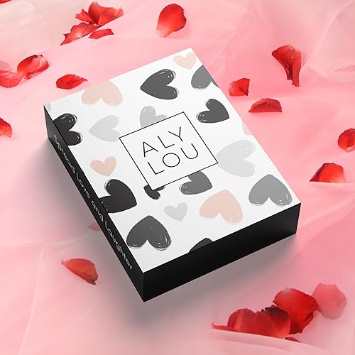 Miniatura 4 de ALY LOU Bonita tarjeta de aniversario, tarjeta de cumpleaños para ella, él, novia, esposa, marido, novio, amistad, agradecimiento, tarjeta de