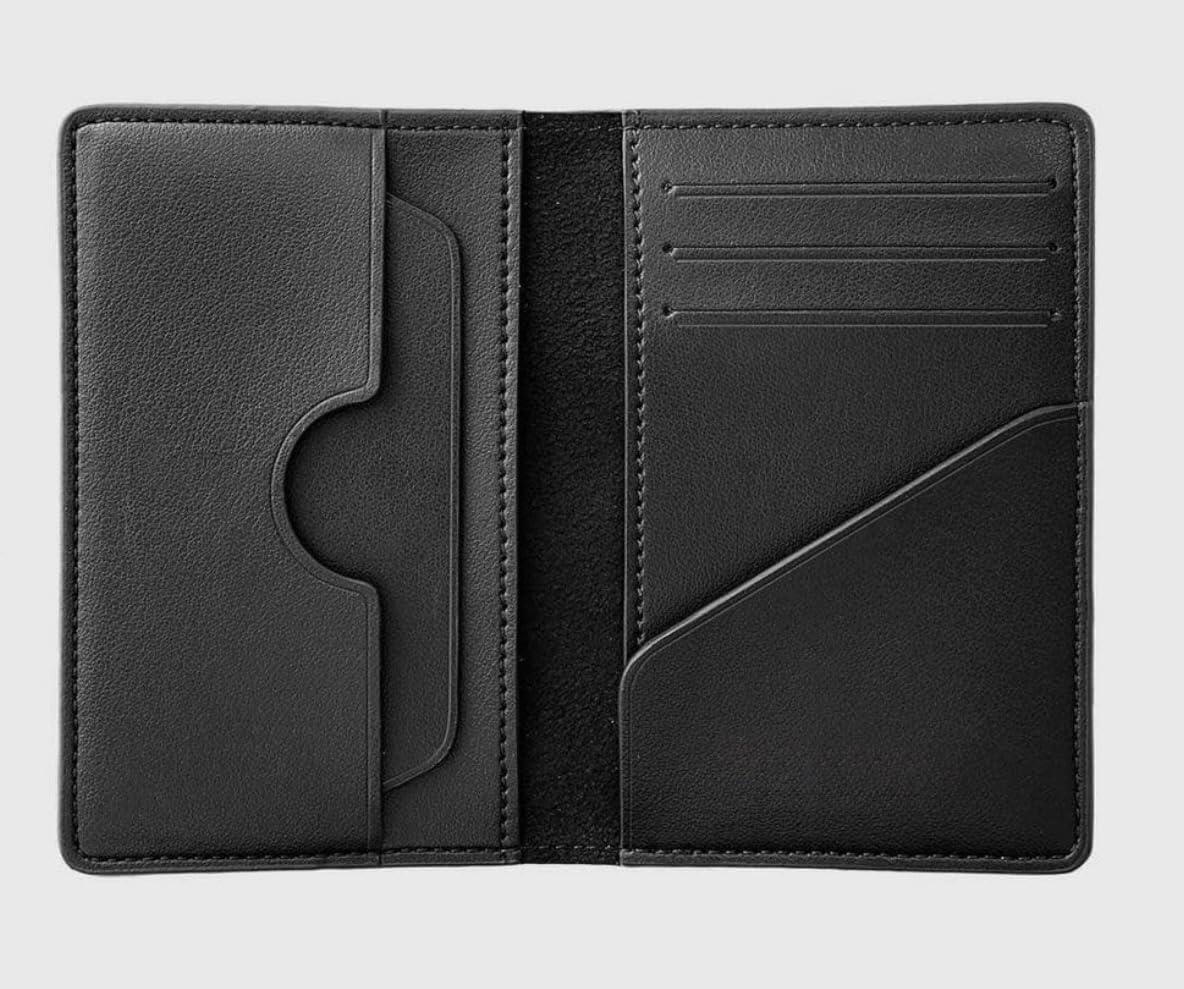 Karar Slim Leather Wallet for Men – Minimalist Bifold Wallet Card Holder, Pure Genuine Leather Front Pocket Wallet for Cards & Cash, Thin Everyday Carry Organizer - Image 4