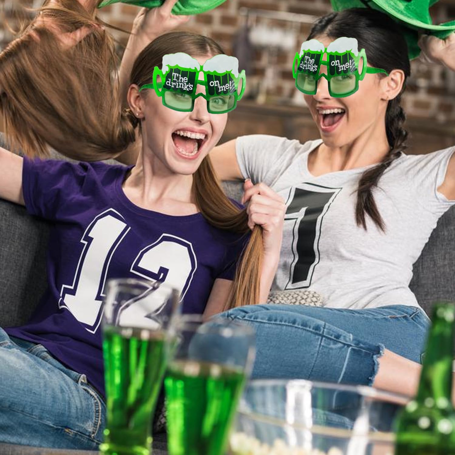 Party Propz Party Glasses For Adults - 1 Pc Party Cool Glasses For Men | Pool Party Accessories | Party Glasses Eye | Bachelor Party Goggles | Birthday Sunglasses | Funky Glasses For Party 4