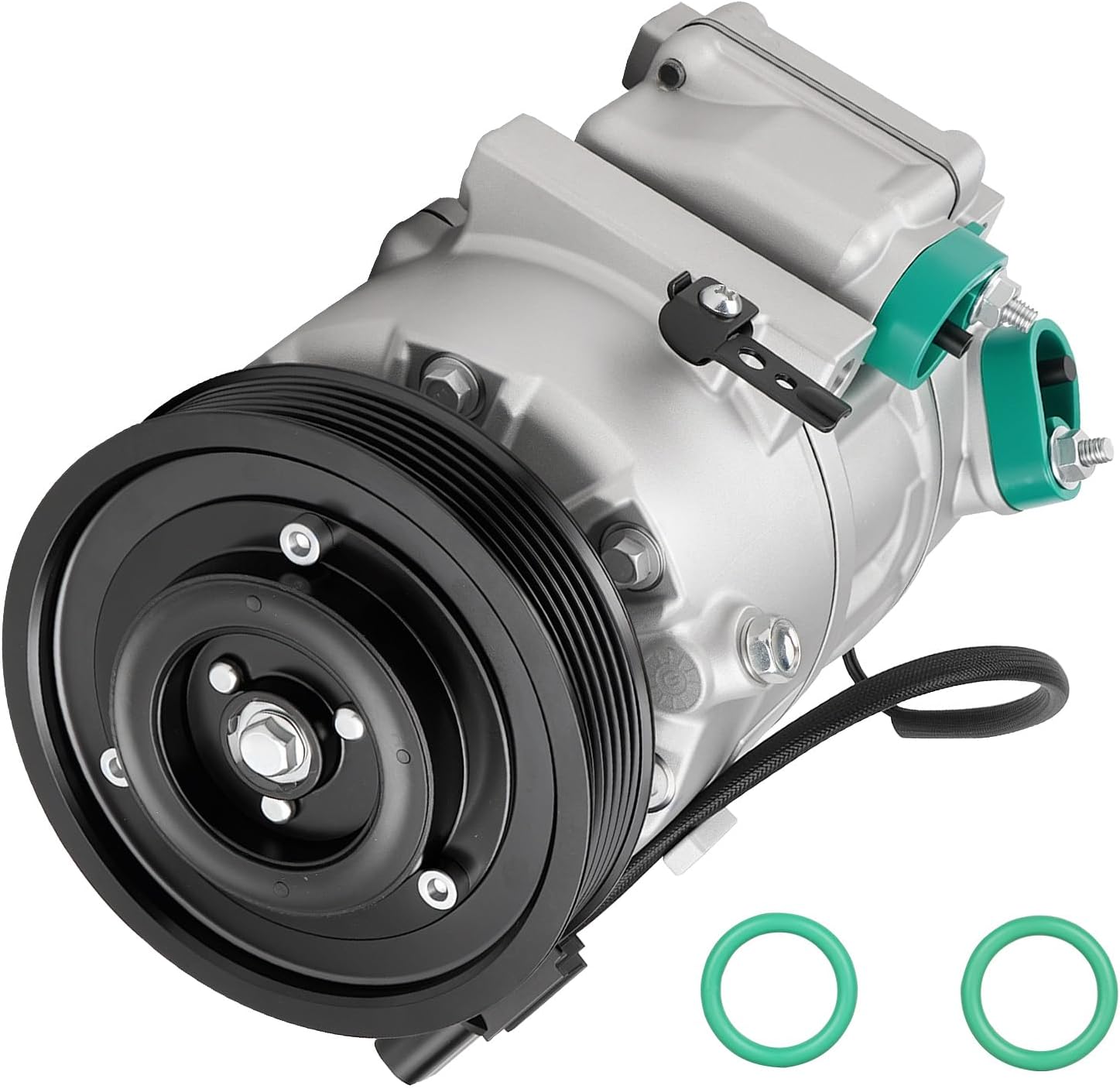 TadaMark A/C Air Compressor with Clutch Fit for Kia Sorento 3.5L 2011-2012 (Direct Drive)2013, for Sorento 3.3L 2014-2015; fit for Hyundai Santa Fe 2013-2018 3.3L, for Santa Fe XL 2013-2019 3.3L
