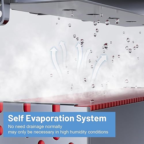 Miniatura 6 de Aire acondicionado portátil de 14000 BTU para refrigeración de habitaciones de hasta 700 pies cuadrados, unidad de CA portátil silenciosa 3 en 1 con