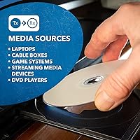 Vista 6 de OREI Divisor Extensor HDMI 1x8 HDBaseT 4K, Múltiple sobre Cable Único CAT6/7 4K@60Hz 4:4:4 HDCP 2.2 con Control Remoto IR Gestión EDID, HDR - Hasta