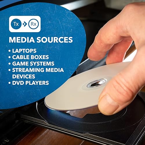 Miniatura 8 de OREI Divisor extensor HDMI 1x8 HDBaseT 4K, múltiple sobre un solo cable CAT67 4K 60Hz 444 HDCP 2.2 con gestión EDID remota por infrarrojos, HDR,