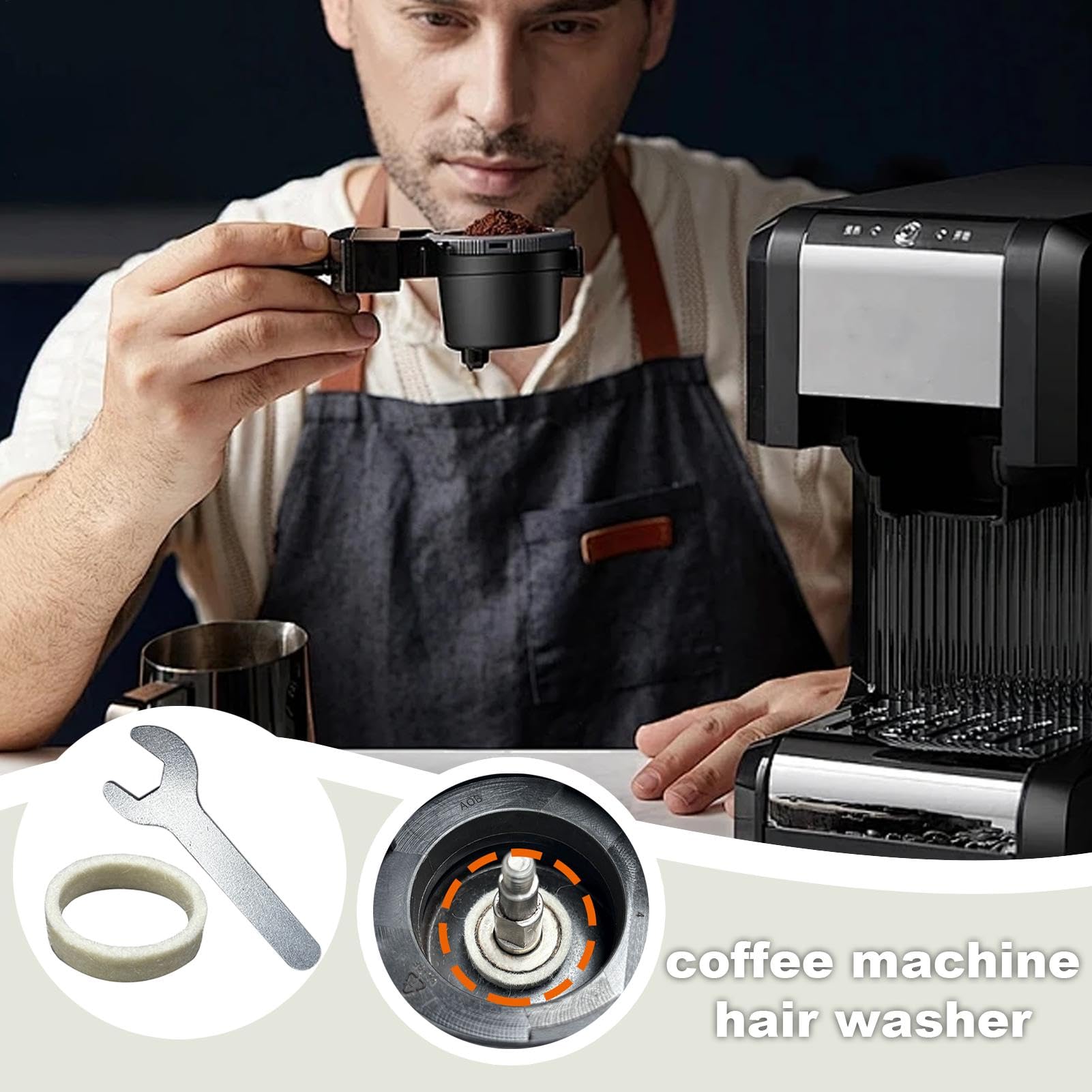 Joint en feutre absorbant les chocs pour machine à café et moulin à café pour améliorer la stabilité et la réduction du bruit