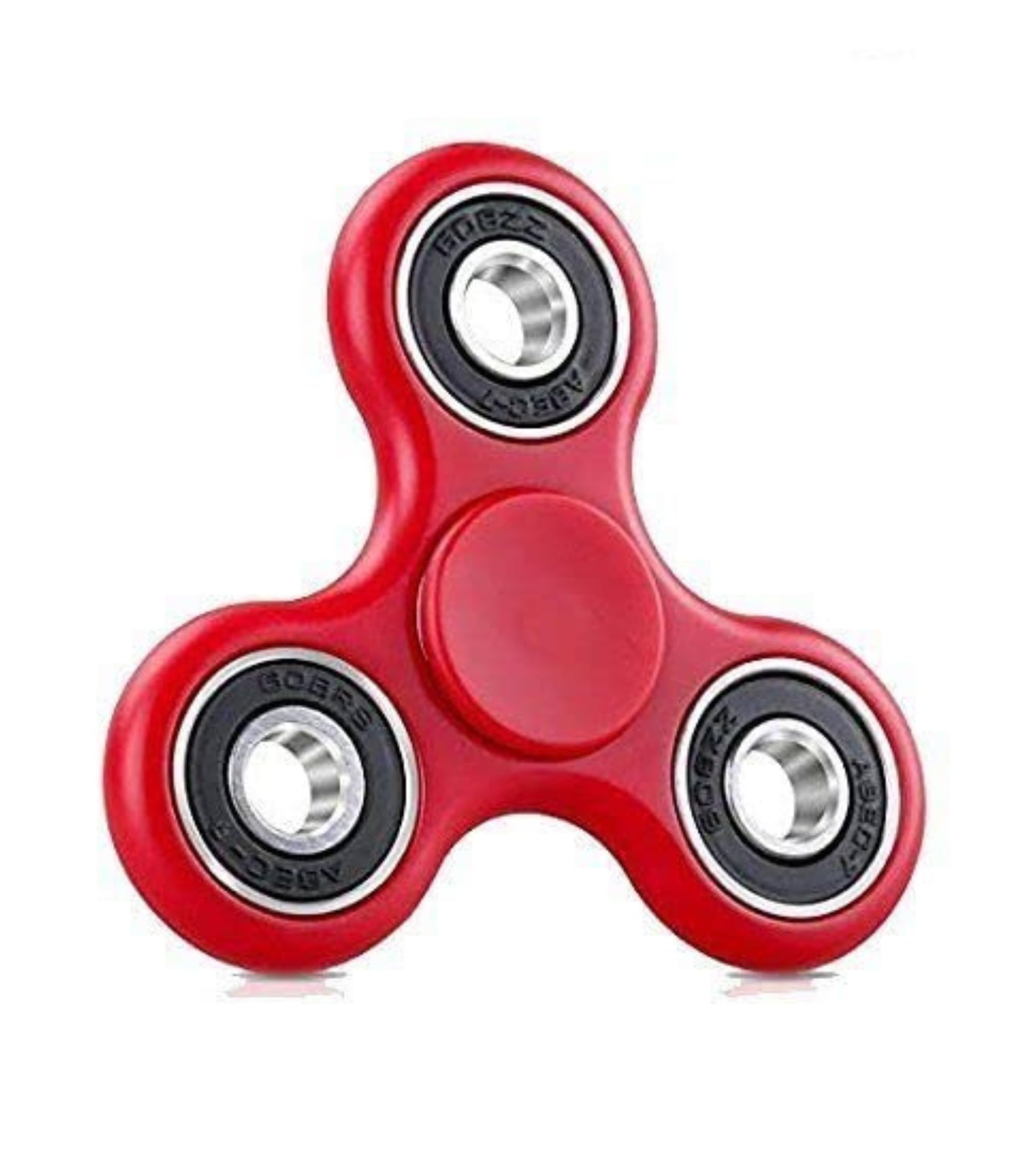 Premsons® Hand Spinner Desk Toy - High Speed Smooth Finger Spin Sensory Fidget Stress Relief Game Play for Kids & Adults - Birthday Party Gift - Four Bearing - Red-image-20