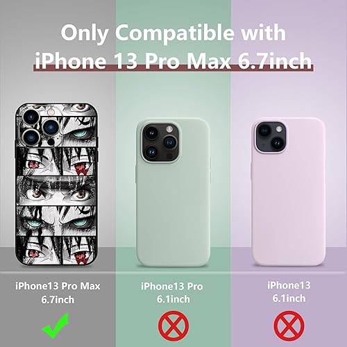 Miniatura 2 de Funda de teléfono de anime para iPhone 13 Pro Max, funda de teléfono de anime japonés, antiarañazos, a prueba de golpes, funda de TPU suave para
