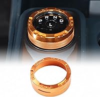 Vista 8 de Cubierta de anillo de botón interruptor de cambio de marchas para Ford Maverick 2022 2023 2024 2025, cubierta de pomo de cambio de marchas