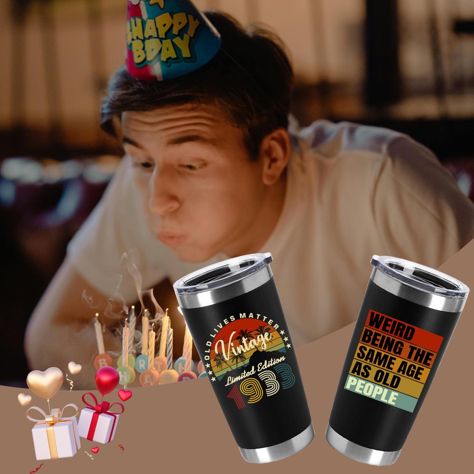 Regalos de cumpleaños número 92 para hombres, regalos de cumpleaños de 92 años para hombres, decoraciones de cumpleaños 92 para papá, novio, hermano, marido, papá, ideas de regalo de cumpleaños