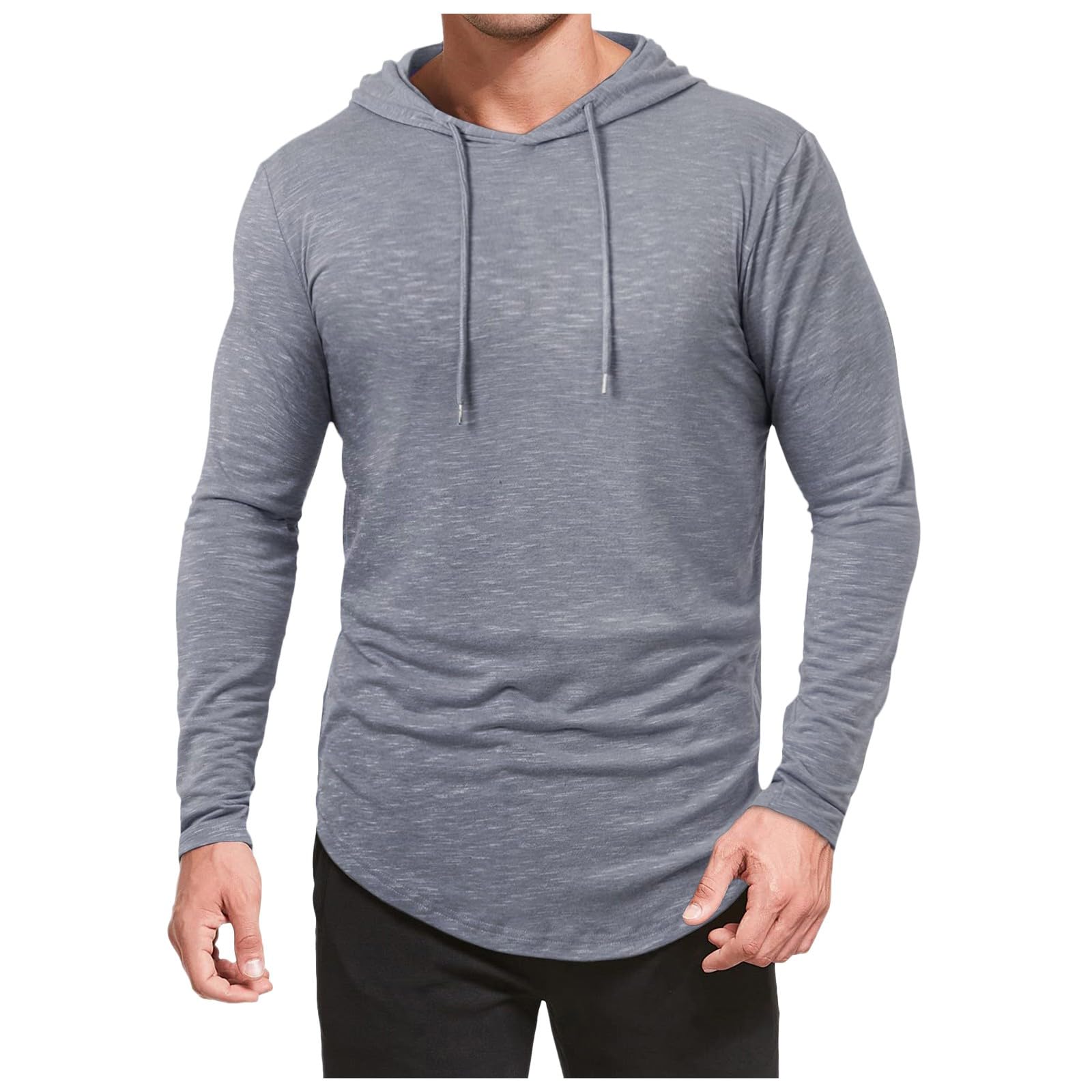 Sudadera con capucha para viajes y deportes de otoño camiseta manga larga ligera 6