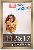 Vista 151 de Poster Palooza Marco de madera de bronce dorado de 26 x 34 pulgadas, acrílico UV, respaldo de tablero de espuma y accesorios para colgar incluidos