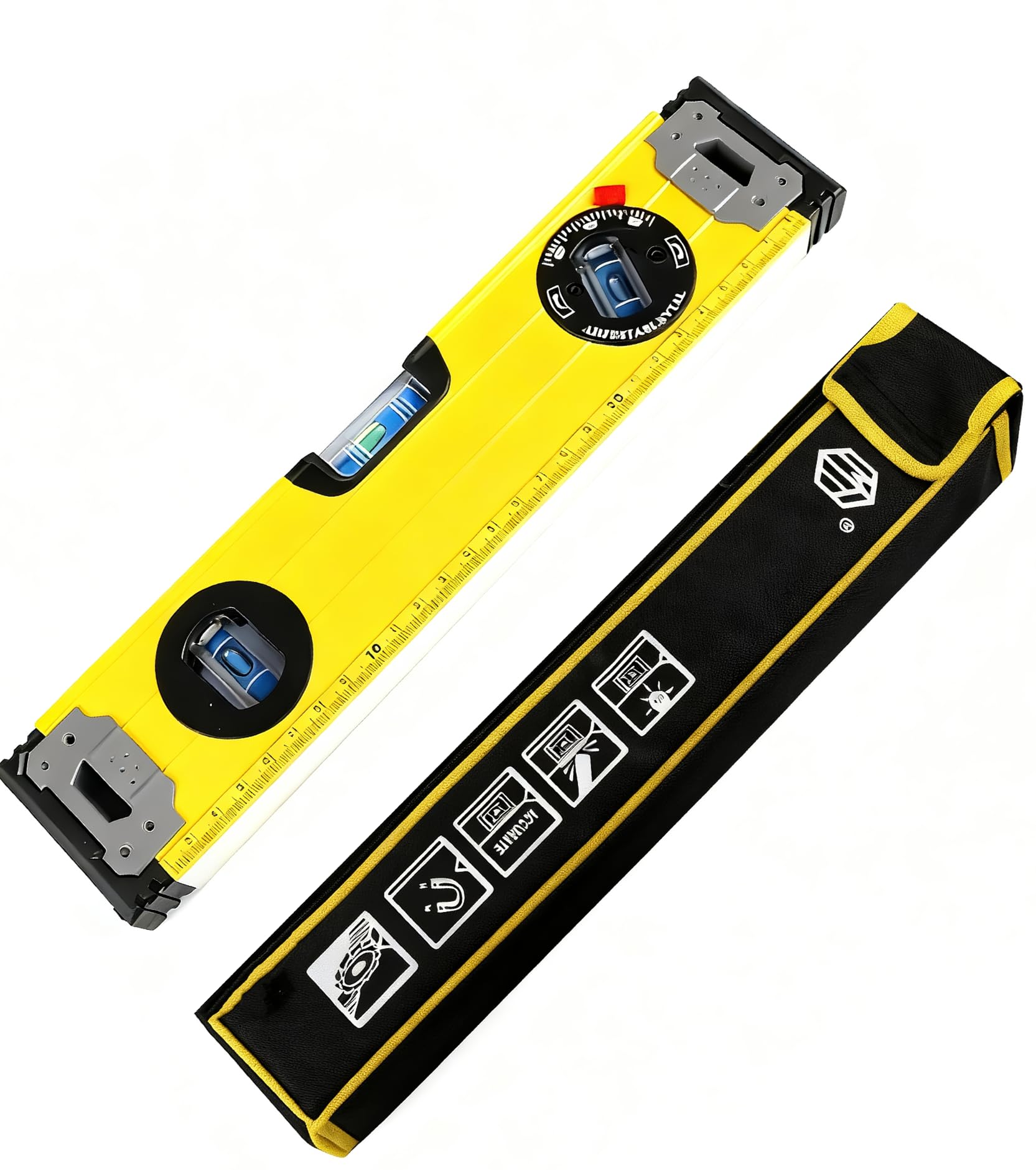 Magnetic Bubble Level - 3 Line, Aluminum Alloy -9 Magnetic Bubble Level - 3 Line, Aluminum Alloy -9