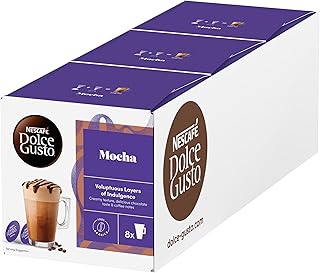 NESCAFÉ DOLCE GUSTO | Mocha | 16 capsules | 3 Packs | 48 Cups