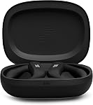 JBL Endurance Peak 4 - Écouteurs de sport sans fil avec réduction de bruit, jusqu'à 48H d'autonomie totale, étanches et résistants à la poussière (IP68), ajustement sécurisé avec design TwistLock™, et 6 micros pour des appels parfaits (noir)
